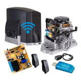 Kit Motor Para Portão Deslizante Wifi Garen 1/4hp 500kg 220v