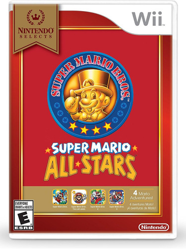 Videojuego Super Mario All Stars (estrellas) 25 Aniversario