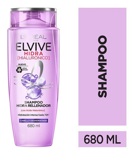 Shampoo Hidra Hialuronico Elvive - mL a $101