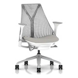 Cadeira Herman Miller Sayl Cinza E Branca Com Garantia