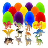 Clapet 12 Huevos De Pascua Precargados Con Juguetes De Dinos
