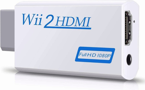 Adaptador Wii Conectar Hdmi 1080p Convertidor Audio Y Vídeo