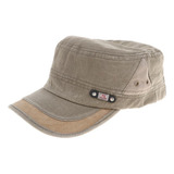 Gorra Cadete Militar Unisex De Algodón Para Hombre Y Mujer