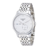 Tissot Le Locle Silver Dial Ss Reloj Automatico Multifuncion