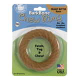 Brinquedo Roer Cães Pet Qwerks Barkbone Chew Ring Amendoim M