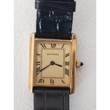Reloj Sandoz De Cuerda Vintage Swiss Chapa De Oro Hombre 