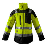 Chamarra De Seguridad Impermeable +reflejant Bk620 Berserker