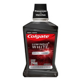 Enjuague Bucal Colgate Luminous White Carbón 250 Ml Blanquea