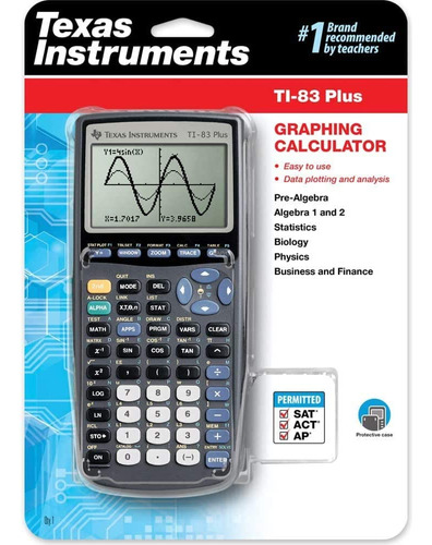 Texas Instruments Ti-83 Plus Programmable Graphing Calculato