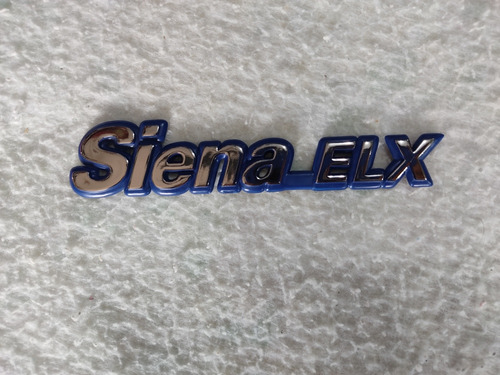 Emblema Insignia Fiat Siena Elx Maleta Trasera  Foto 6