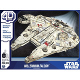 Star Wars Millenium Falcon Puzzle 4d Int 29945 Spin Master