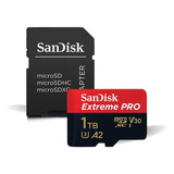 Cartao Memoria Sandisk Micro Sdxc Extreme Pro 200mb/s 1tb