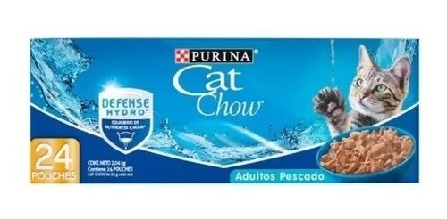 Alimento Húmedo Para Gato Purina Cat Chow 24 Sobres