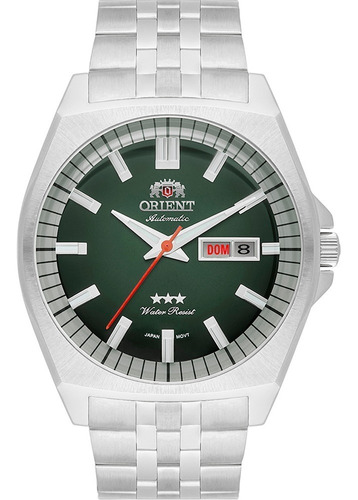 Relógio Orient Masculino Automático Prata F49ss010 E1sx