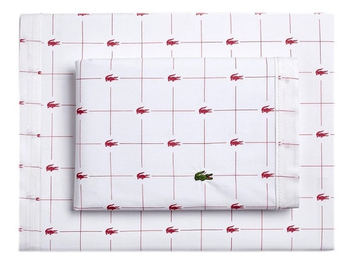 Sabanas Lacoste Slice Twin Sheet Set Individual