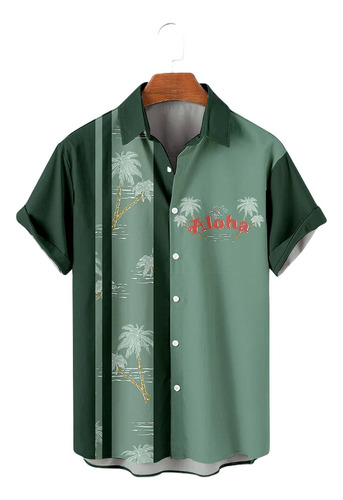 Rt Camisa Hawaiana Unisex Coconut 3 Element, Camisa De