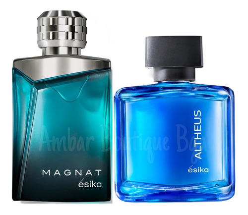 Perfume Altheus + Magnat Esika Hombre - mL a $773