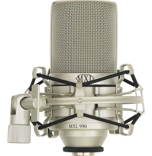 Mxl 990 Microfone Condensador Studio + Shockmount + Maleta