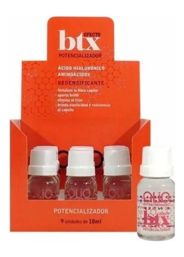 Pack Ampolla Botox Olio Btx Alisado Acido Hialuronico 9un