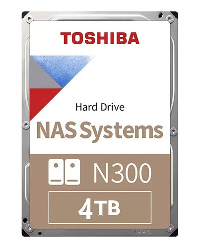 Disco Duro De Escritorio Toshiba 4tb 3.5 7.2k Sata3 Nas