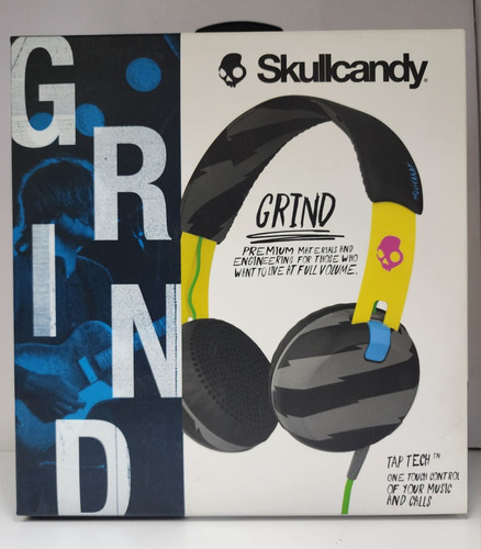 Audífonos Skullcandy Grind On-ear Tap Tech 50mm Driver