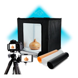 40cm Caja De Luz Fotografía Profesional Estudio Led Regulabl