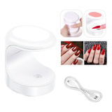 Mini Lámpara De Uñas Led Uv Curado De Uñas Usb