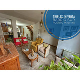 Venta Triplex De 3 Dormitorios, Amplio Patio Parquizado, En Zona Recidencial De Puerto Madryn
