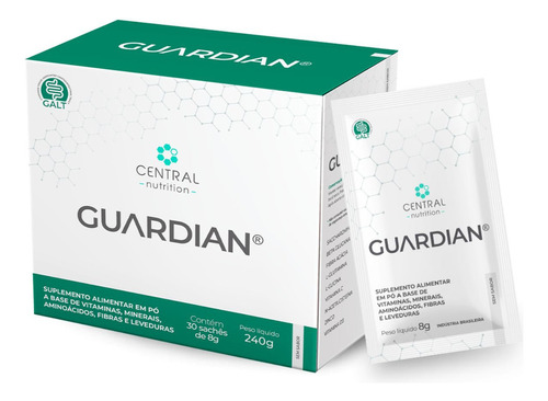 Guardian 8g - 30 Sachês - Sem Sabor - Central Nutrition Sabor Sem Sabor 30 Sachês (8g)