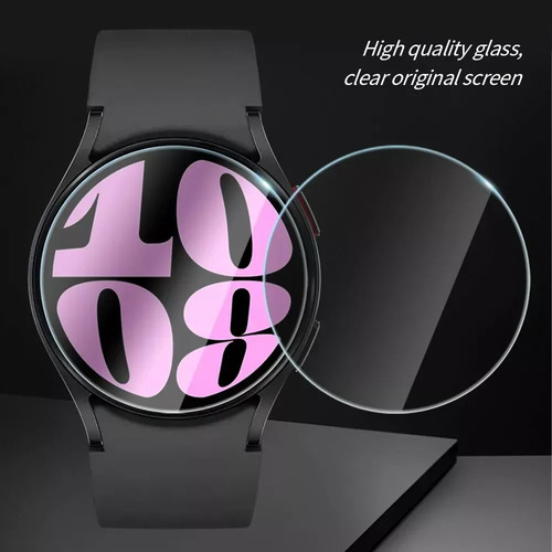 Set De 2 Vidrios Templados Para Galaxy Watch 6 - 6 Classic