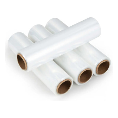 4 Rollos De Emplaye Playo Film Pelicula Estirable 18x60x1000 | Meses sin interés
