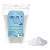 Talco 100% Natural Dolomita Em Pó Para Barbearia 200g