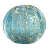 Esfera Murano Azul - Tamanho M - 10x10cm