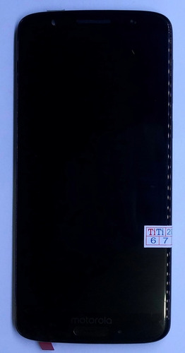 Display Motorola C/touch Bisel Xt1925 Moto G6 Negro