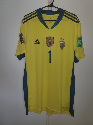 Camiseta Seleccion Argentina 2020 Arquero Amarillo #1 Armani