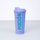 Vaso Termico Cafe Te Taza 500ml Fera Color Violeta Frases