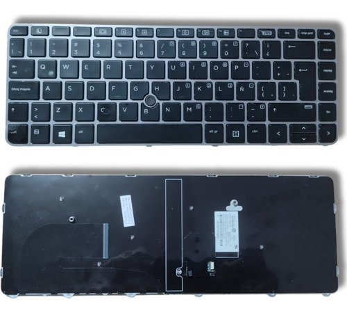 Teclado Negro Para Hp Elitebook 745 840 G3 G4 En Español 