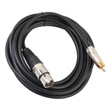 Cable De Equilibrio Rca Macho A Hembra Xlr De 10 Metros