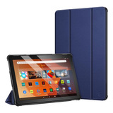 Fintie Estuche Para Amazon Tablet Fire Hd 10 (13 Gen) Azul