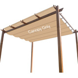 Olilawn Cubierta De Pergola, Toldo Retractil Para Pergola De