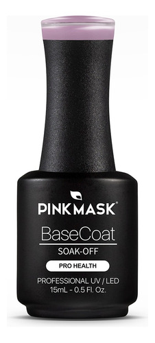 Rubber Base Coat Misty Lilac (15ml) - Marca Pink Mask