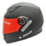 Capacete Para Moto  Integral Ls2  Ff358 Ff358  Matt Black Monocolor Tamanho G 