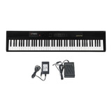 Piano Teclado Artesia 88 Teclas Sensitivo + Pedal + Fuente 