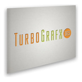 Quadro Decoração Parede Gamer Turbo Grafx De Mdf