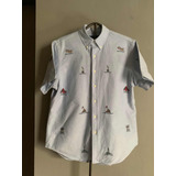 Camisa Polo Ralph Lauren Talla L / G Motivos Patriotas U S A