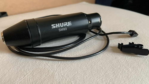 Microfone De Lapela Shure Sm93