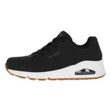 Zapatilla Skechers Street Uno-stand On Air Mujer Black/white