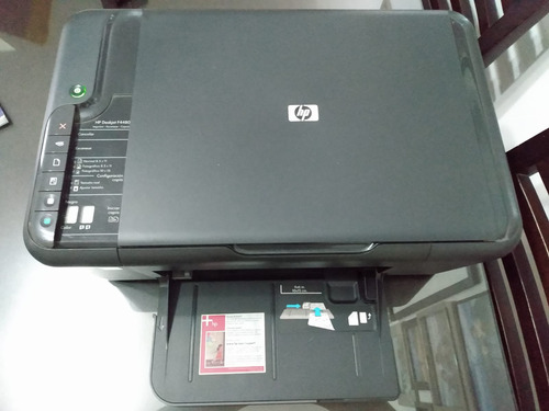 Impresora A Color Multifunción Hp Deskjet F4480 Negra 