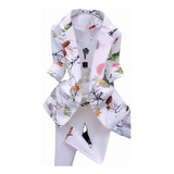 Costume Sastre Dama De Chaqueta Floral Solar Protection [u]