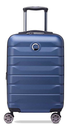 Valija De Cabina 55 Cm. Expandible Delsey Air Armour Color Azul